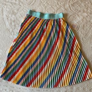 Lularoe pull on pleated midi skirt (Jill)
